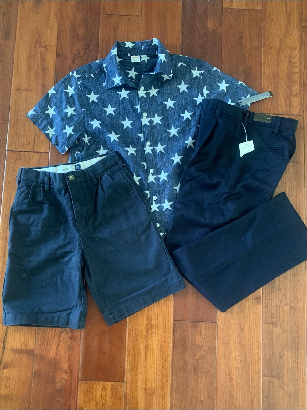 Boys Sz 10 Slim Shorts Pants Shirt Lot Adjustable Waist GAP Nordstrom Gymboree
